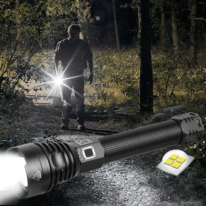 Illuminate Your Adventures with the Strong Flashlight USB Charging