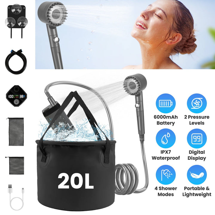 Portable Rechargeable Camping Shower: A Game Changer for Outdoor Adventures