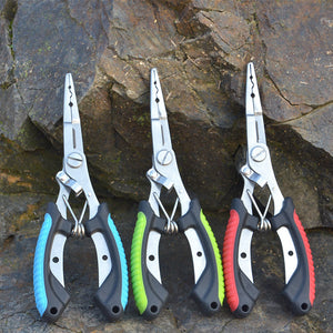 The Ultimate Fishing Companion: Medium Straight Mouth With Hook Multifunctional Fishing Pliers