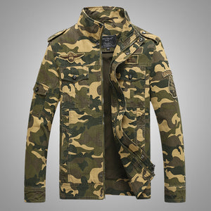 Tactical Camouflage Denim Jacket: Your Stylish Companion for Every Adventure