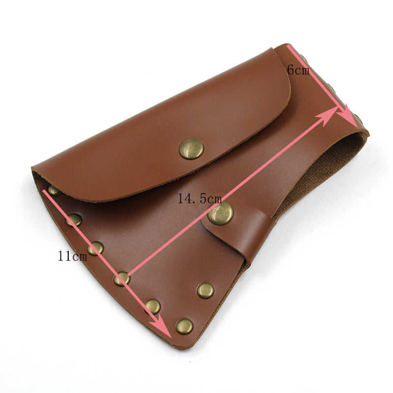 Outdoor Axe Protective Leather Cover Case