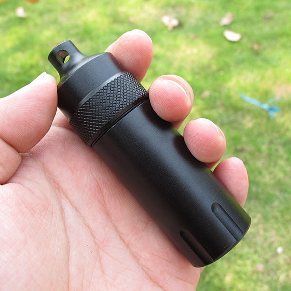 Outdoor EDC Waterproof Sealed Survival Canister