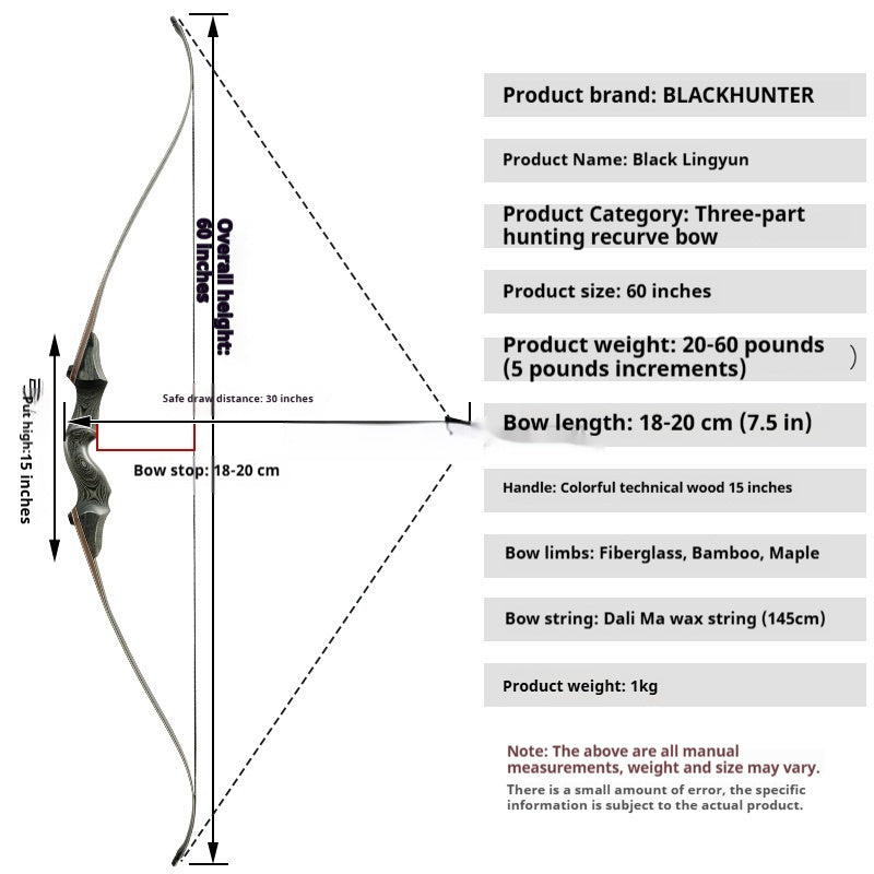 Competitive Archery Professional American Bow