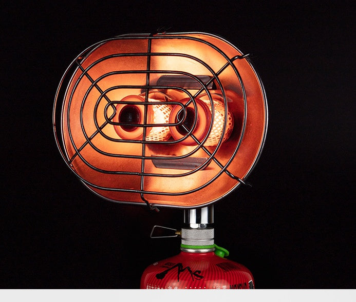 Double - End Outdoor Heating Stove Camping Equipment