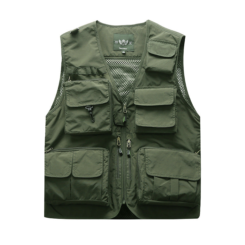Multi-Pocket Fishing Vest