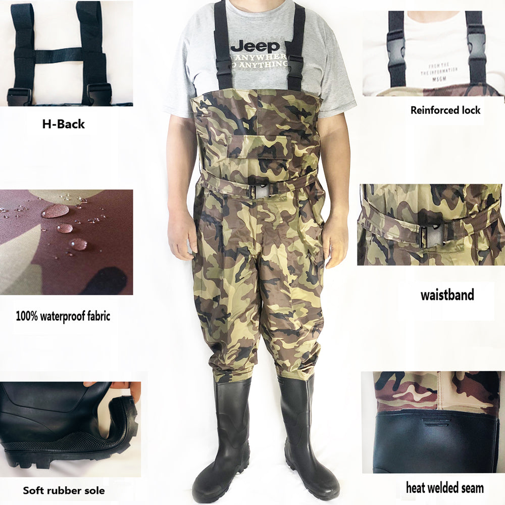 Camouflage Underwater Fishing Waders