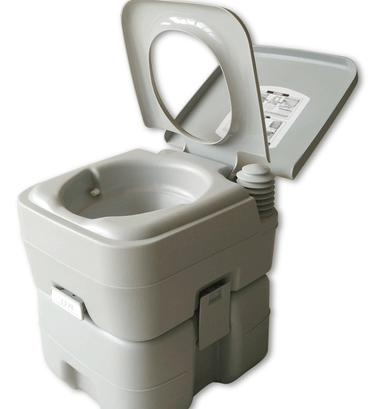20L Portable Camping Toilet Seat Bucket