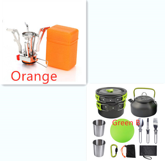 Outdoor Camping Tableware Cutlery Utensils Set