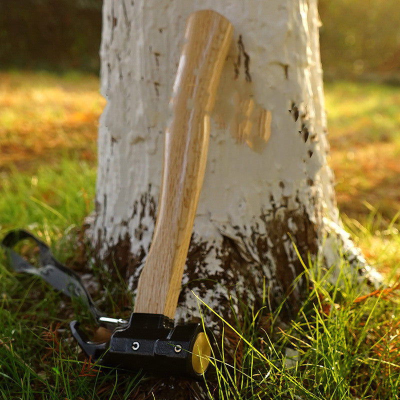 Outdoor Copper Camping Tent Hammer Wooden Handle