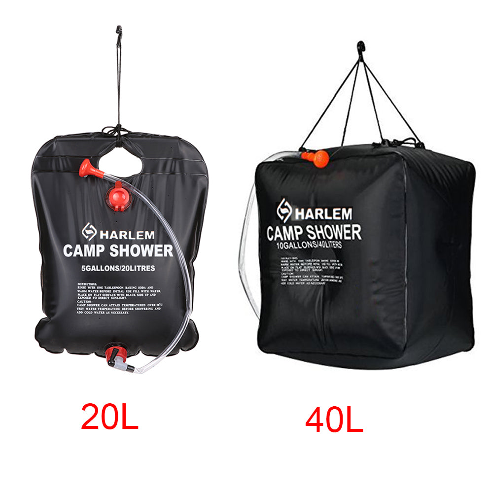 20L 40L Solar Heated Camping Shower Bag Portable Water Storage
