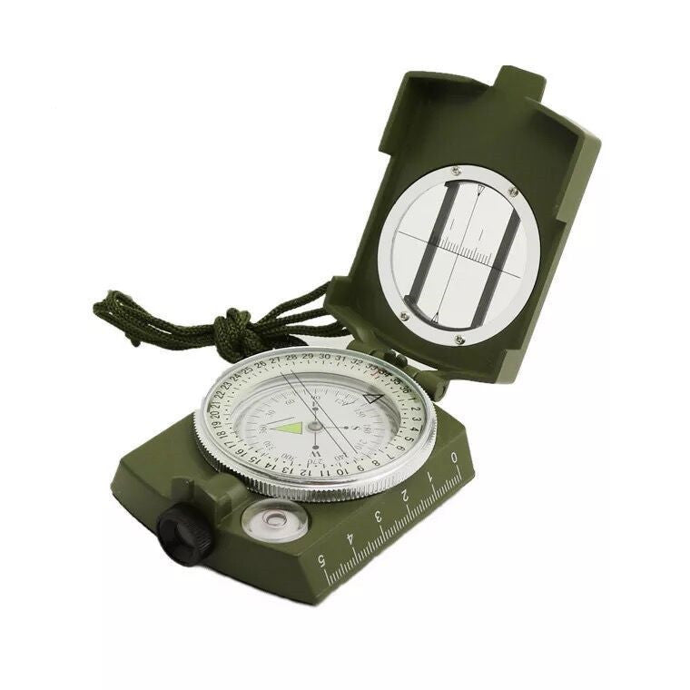 High-Precision American Compass Multi-Function Military Green Compass