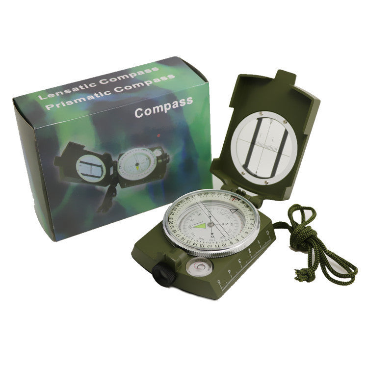 High-Precision American Compass Multi-Function Military Green Compass