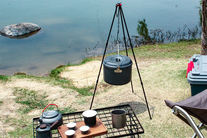 Outdoor Camping Tripod For Cooking and Heating