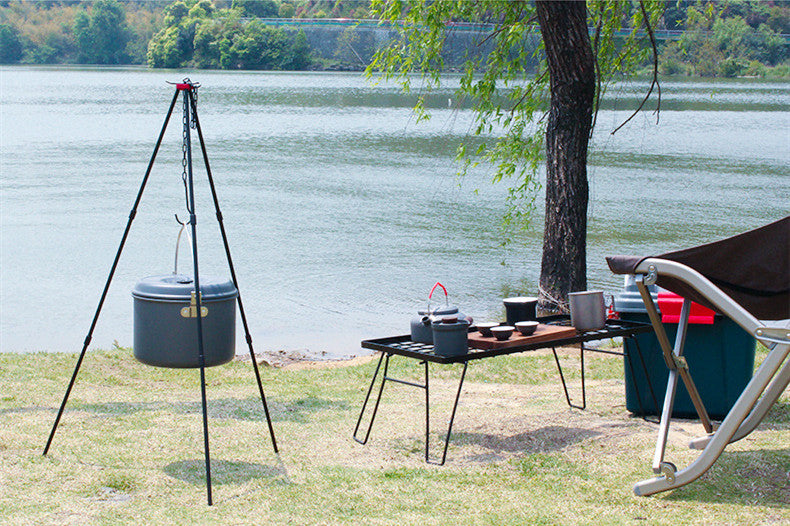 Outdoor Camping Tripod For Cooking and Heating