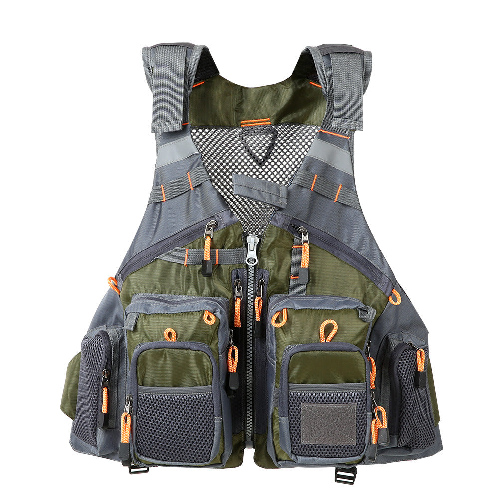 Outdoor Fishing Safety Utility Survival Vest
