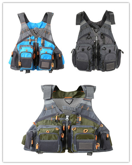 Outdoor Fishing Safety Utility Survival Vest