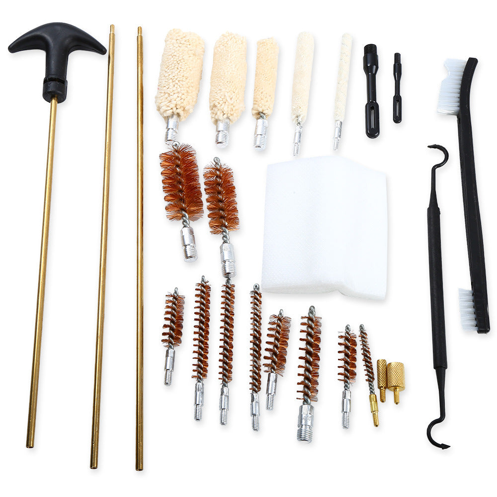 24pcs Gun Cleaning Kit Universal Gun Brush Tool for Pistol Hunting