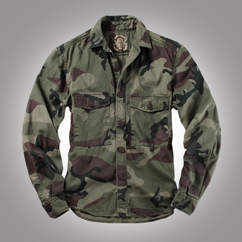 Tooling Shirt Long-sleeved Jacket