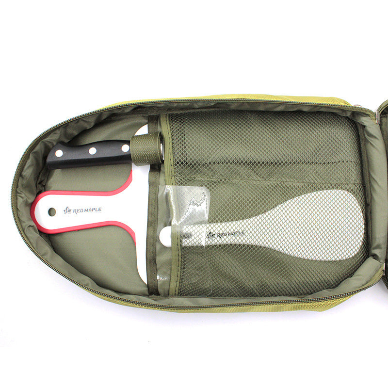 8-Piece Camping Cooking Utensil Set Portable BBQ Gear