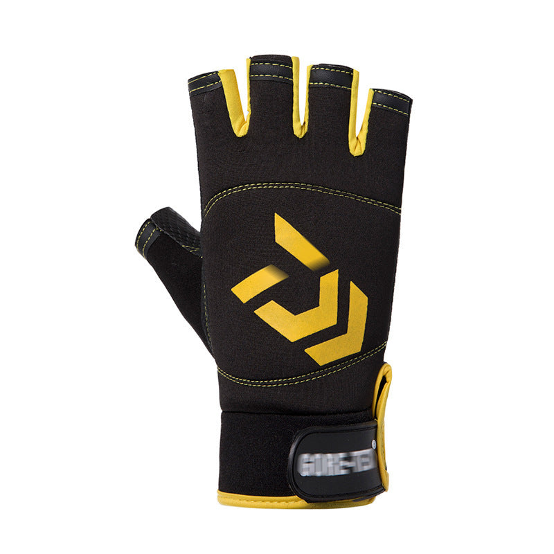 Outdoor Waterproof Fingerless Gloves
