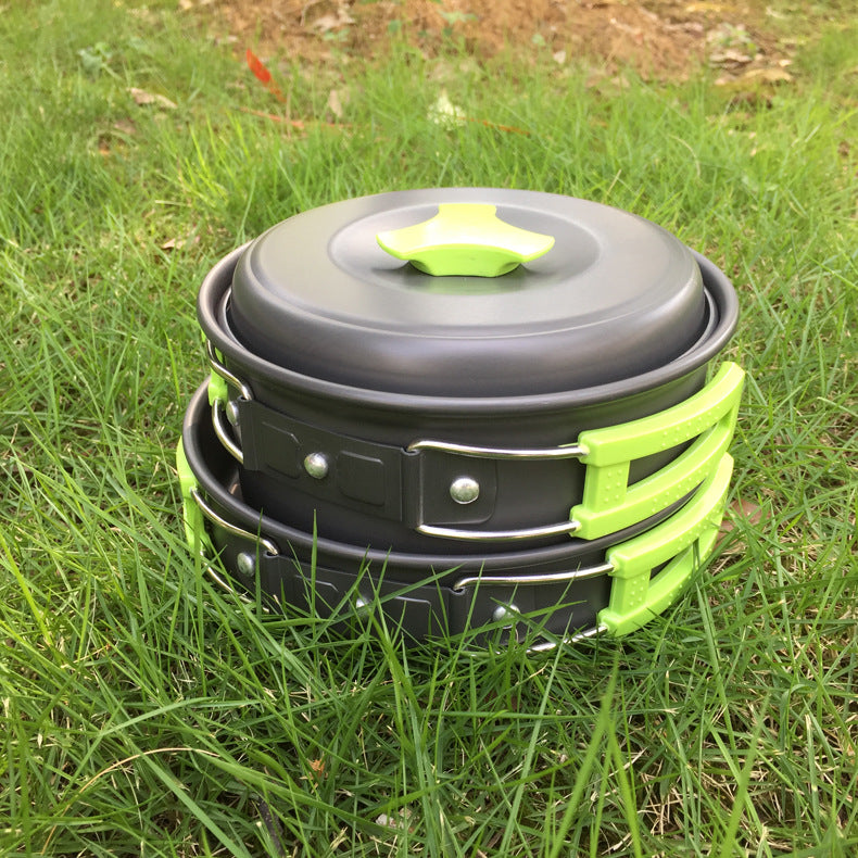 Outdoor cookware 1-2 people set