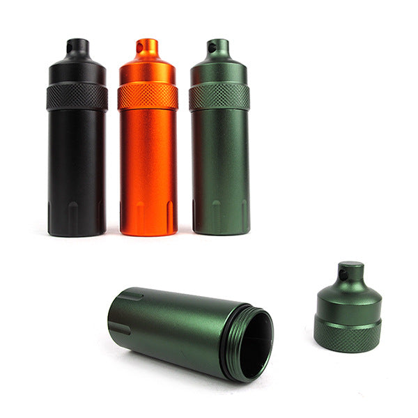 Outdoor EDC Waterproof Sealed Survival Canister
