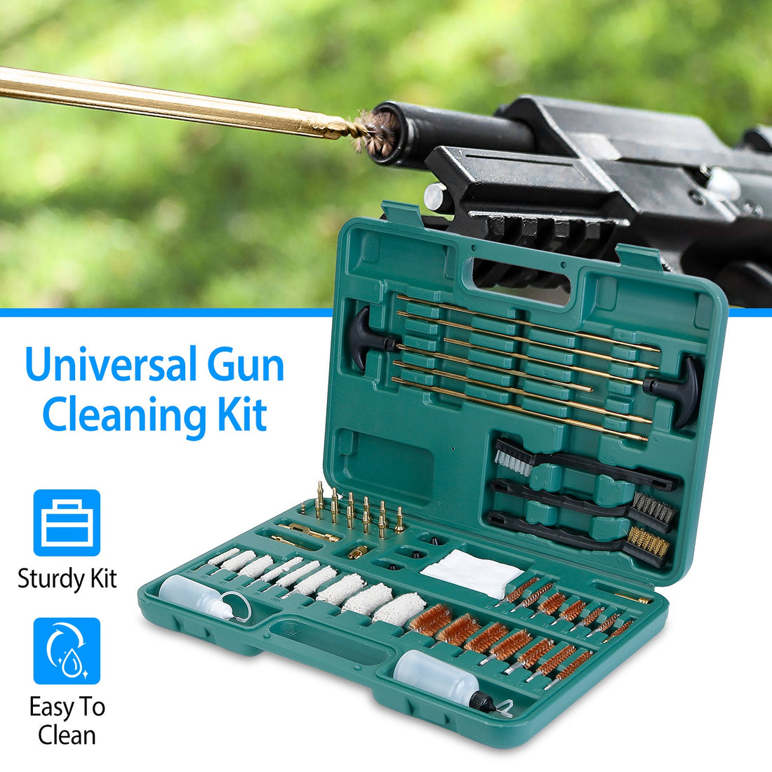 Universal Gun Cleaning Kit Gun Cleaning Brushes Mops Muff