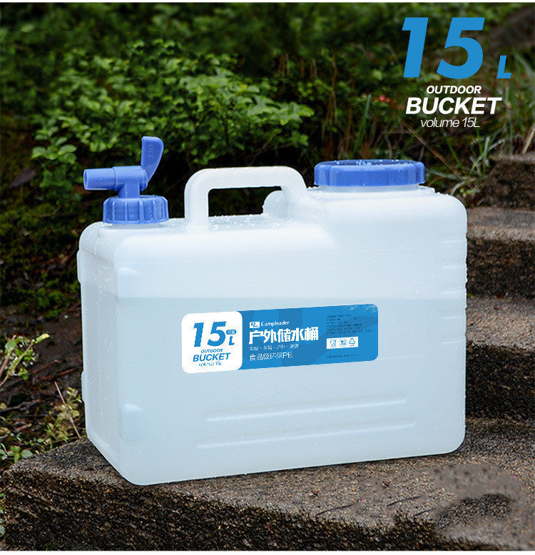 Outdoor Food Grade PE Water Container With Sprout