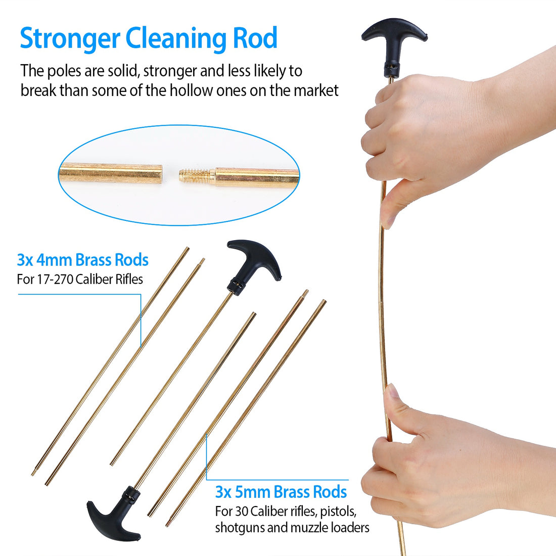 Universal Gun Cleaning Kit Gun Cleaning Brushes Mops Muff