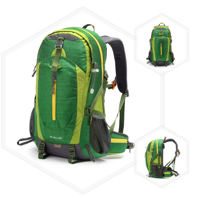 Mountaineering Hiking Leisure Travel Nylon Backpack