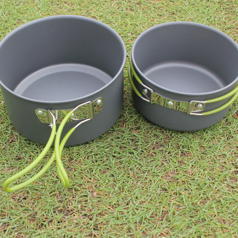 Outdoor Portable Cookware Camping Pots Set