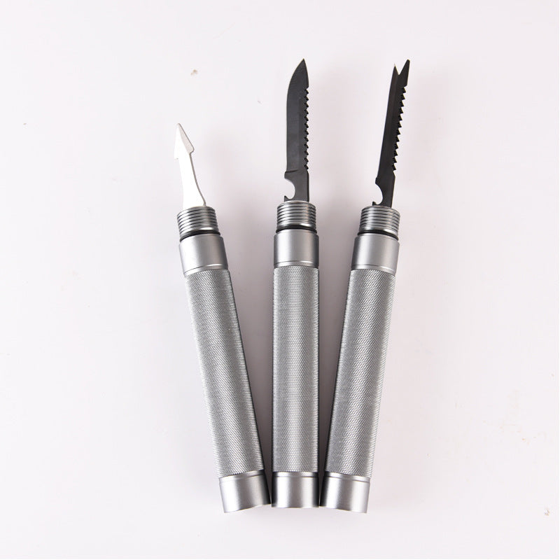 Outdoor Folding Self-defense Survival Walking Stick