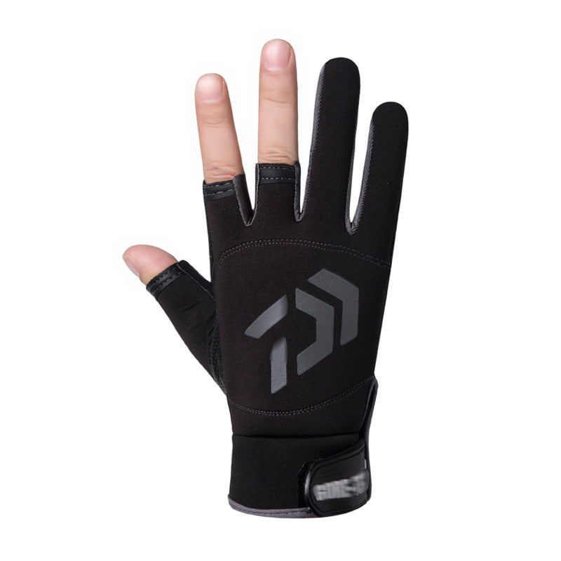 Outdoor Waterproof Fingerless Gloves