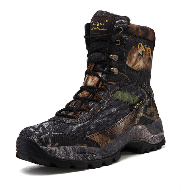 Men's Camouflage Anti-skid Martin Boots