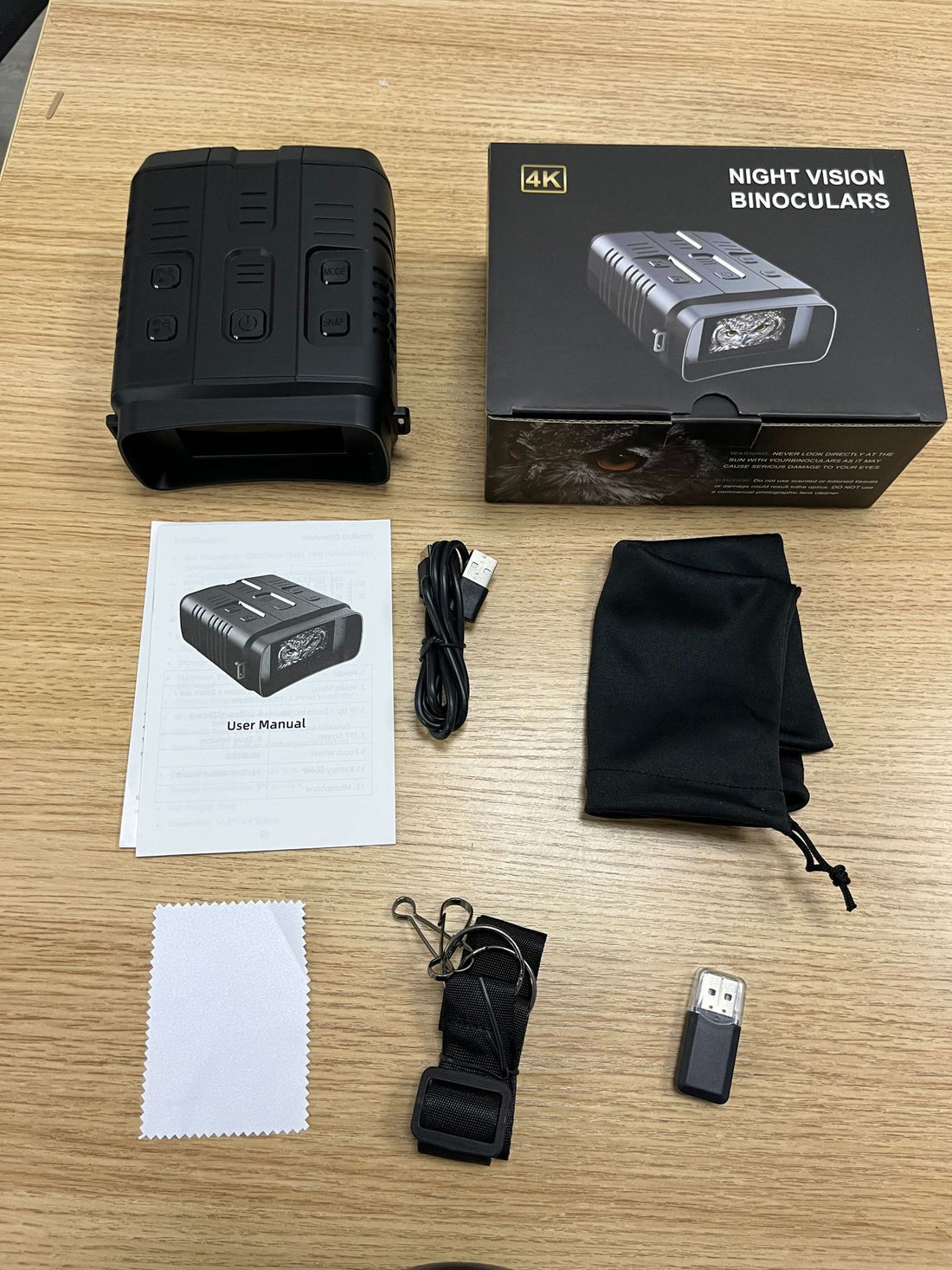 Full Color Night Vision Instrument Large Screen