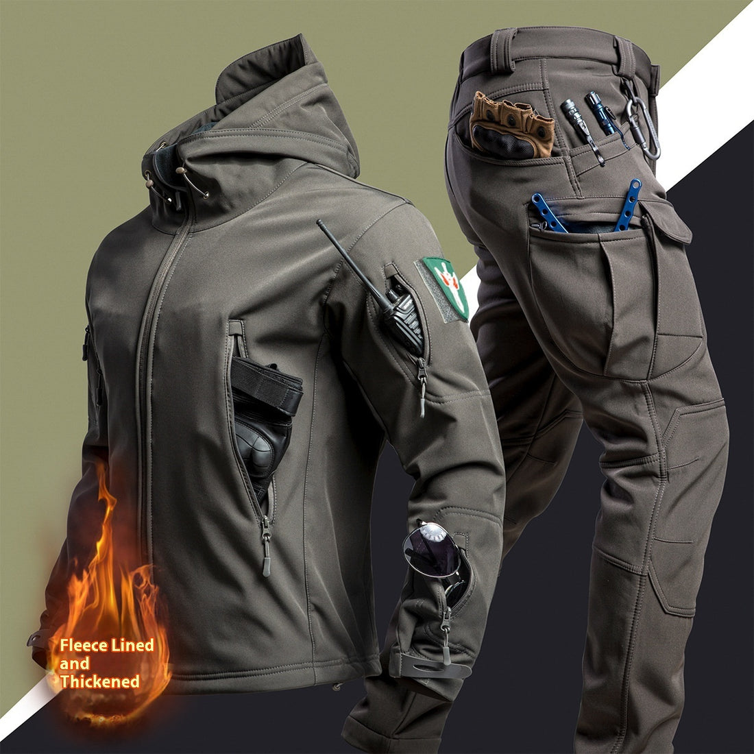 Camouflage Winter Outdoor Jacket