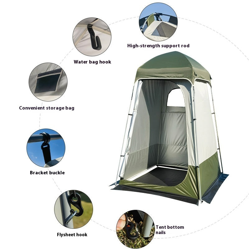 Outdoor Single Shower Dressing Camping Tent