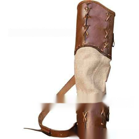 Hand-knitted Medieval Quiver Arrows Bag