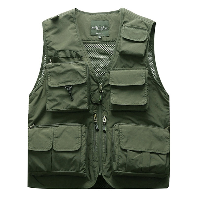 Multi-Pocket Fishing Vest