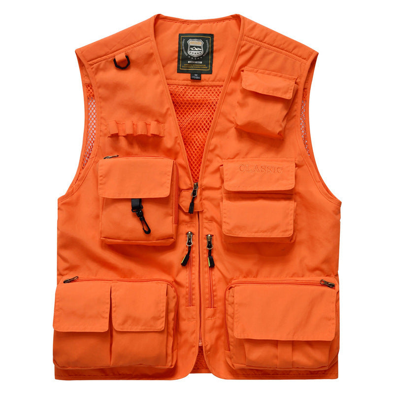 Multi-Pocket Fishing Vest