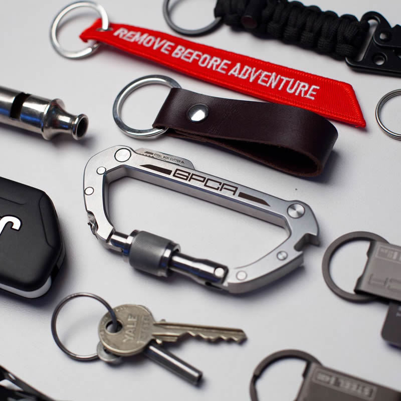 Outdoor Multifunctional Keychain Carabiner Waist Clip