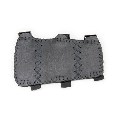 Leather 3 strap arm guard hunting