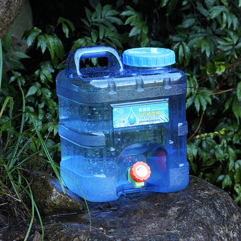 Outdoor Pure Water Container With Faucet Food Grade