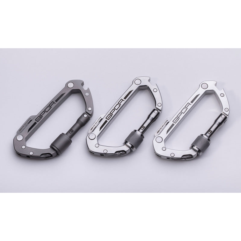 Outdoor Multifunctional Keychain Carabiner Waist Clip