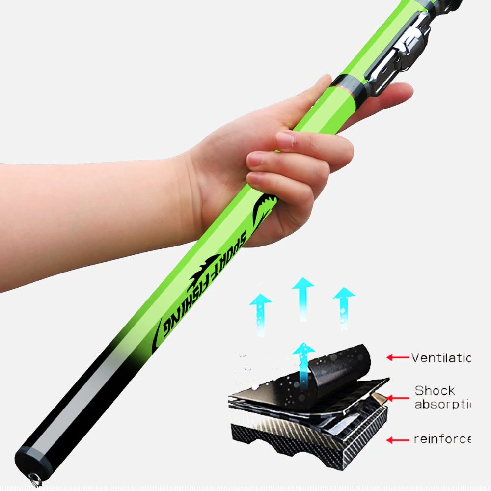 Carbon Fiber Rock Fishing Pole