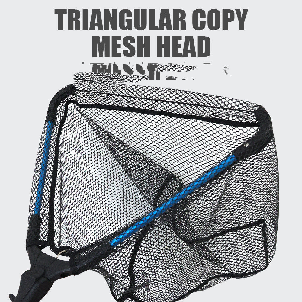 Aluminum Alloy Retractable Folding Hand Fishing Net