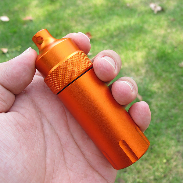 Outdoor EDC Waterproof Sealed Survival Canister