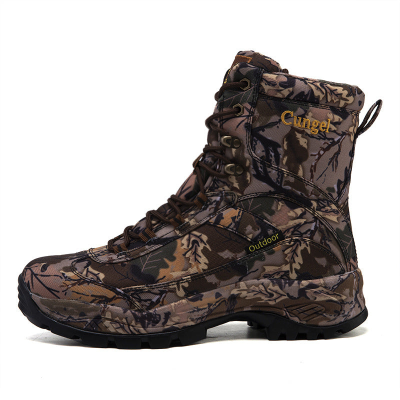 Men's Camouflage Anti-skid Martin Boots