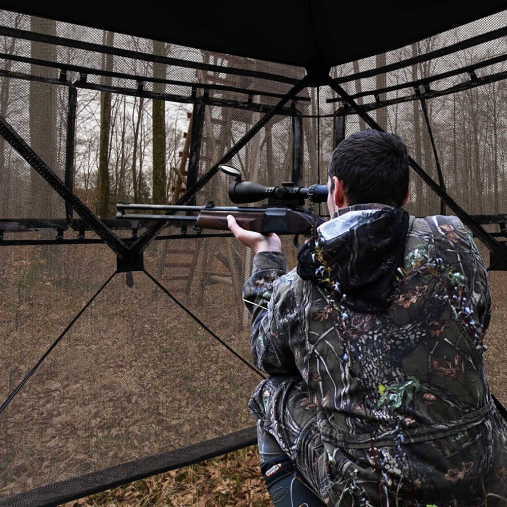 Portable 2-3 Person Pop Up Hunting Blind Tent With Carry Bag