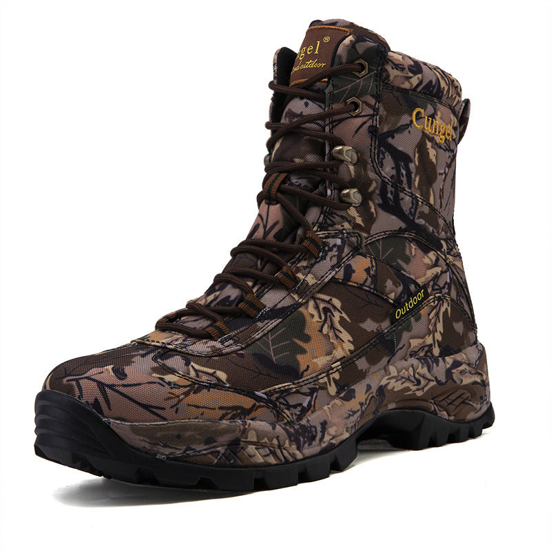 Men's Camouflage Anti-skid Martin Boots